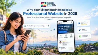 Why Your Bussiness Needs professional website in siliguri 