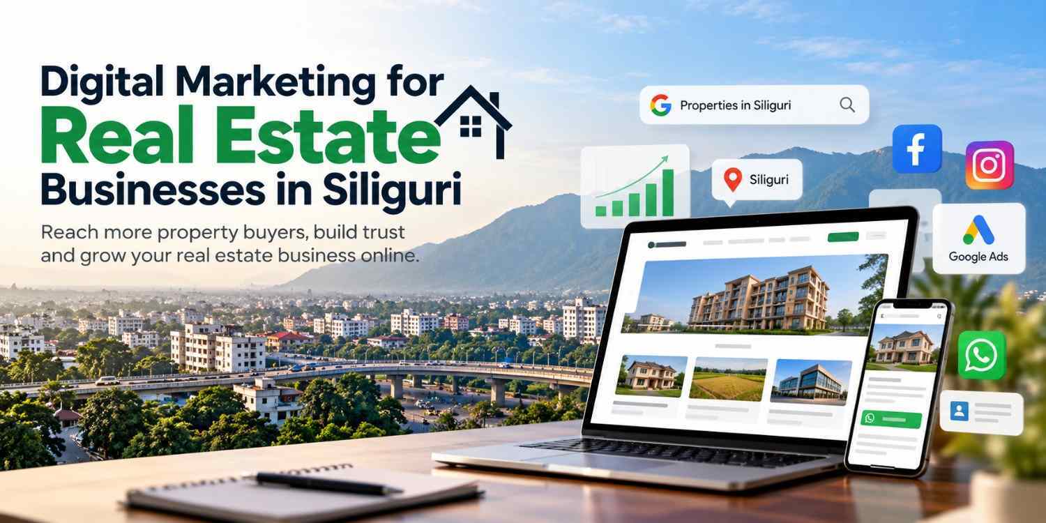 Digital Marketing for Real Estate in Siliguri: Reach More Buyers