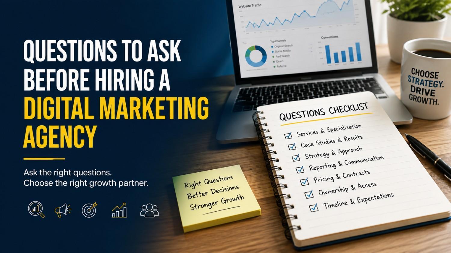 Questions to Ask Before Hiring a Digital Marketing Agency